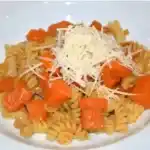 Schnelle Kuche – Nudeln mit Kurbissauce 4x 1