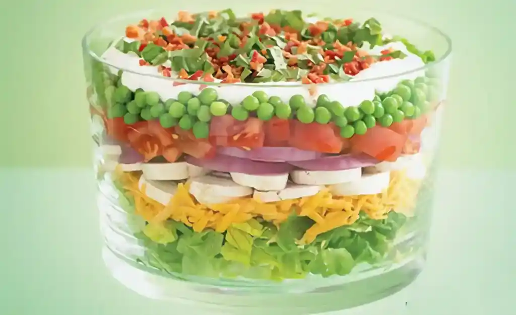 Bunter Schichtsalat