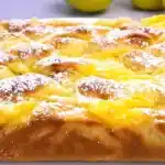 Blitzschneller Apfelkuchen, der in Ihrem Mund schmilzt !