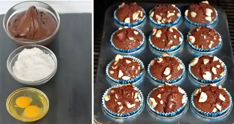 Die beste Nutella-Muffins
