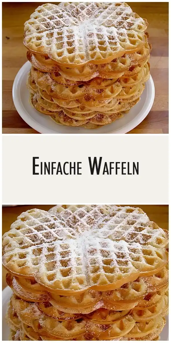 Einfache Waffeln 1 Einfache Waffeln