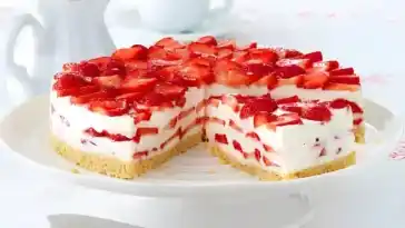 Erdbeer-Philadelphia-Torte