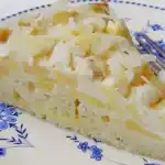 GEFÜLLTER PUDDING APFELKUCHEN