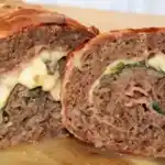 Hackfleisch Bacon Kase Rolle Low carb W2xEX 4x 2n