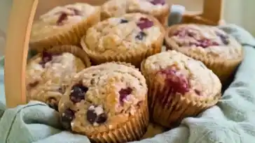 Heidelbeer-Himbeermuffins: Ein Leckeres, Gesundes und Einfaches Rezept