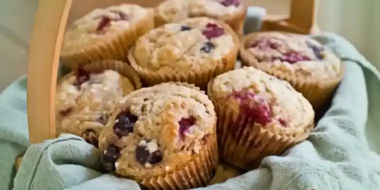 Heidelbeer-Himbeermuffins: Ein Leckeres, Gesundes und Einfaches Rezept