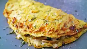 Kalorienarme Cauliflower Calzone