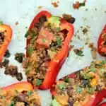 Kalorienarme Gefullte Paprika W2xEX 4x 2n