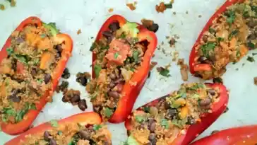 Kalorienarme Gefullte Paprika W2xEX 4x 2n