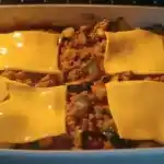 Kalorienarme HackfleischBolognese – Pfanne mit Kase uberbacken W2xEX 4x 2n