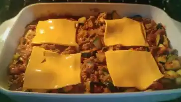 Kalorienarme HackfleischBolognese – Pfanne mit Kase uberbacken W2xEX 4x 2n