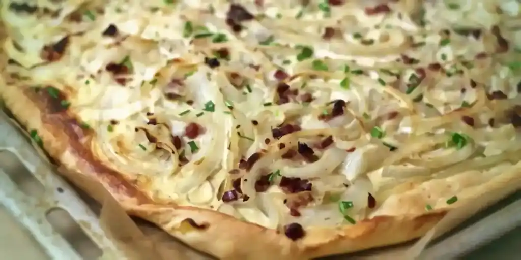 Kalorienarme Zwiebelkuchen