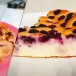 Lecker Kasekuchen mit Heidelbeeren – Low Carb W2xEX 4x 2n