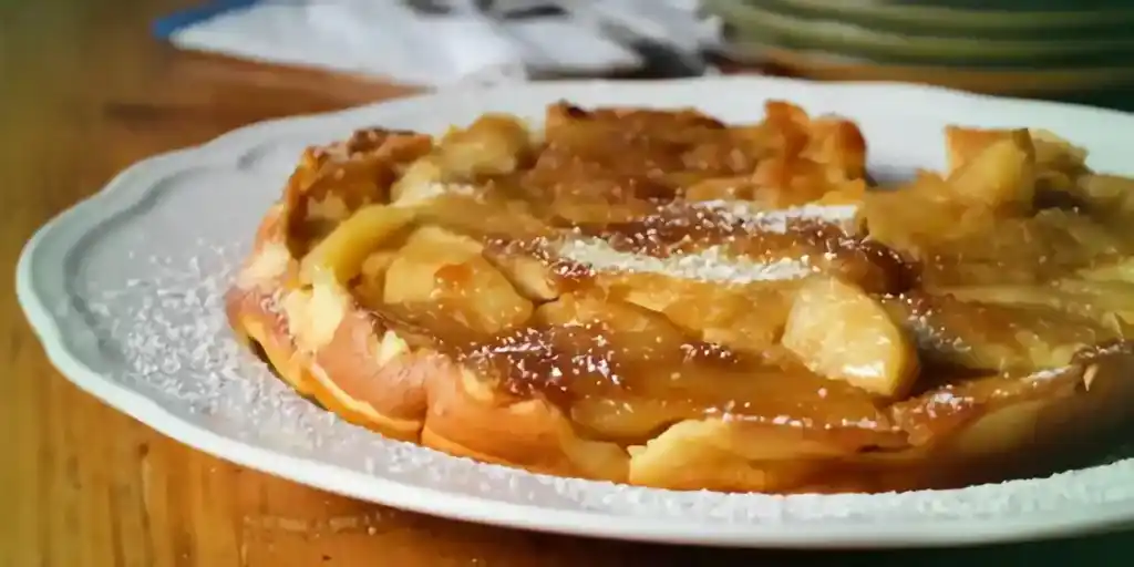 Low Carb Apfel-Zimt-Pfannkuchen fürs Frühstück – süß
