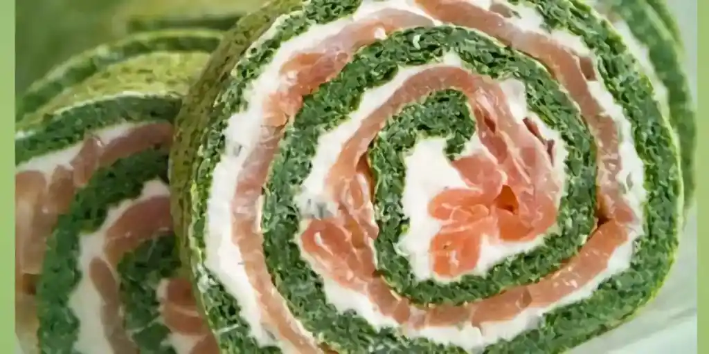 Low Carb Spinat-Lachs-Rolle