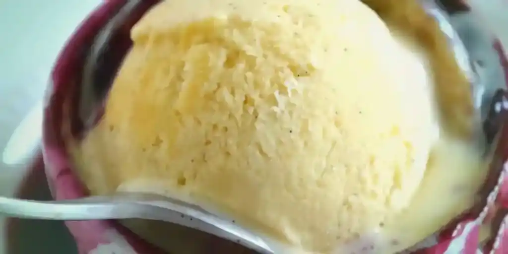 Low Carb Vanilleeis ohne Eismaschine
