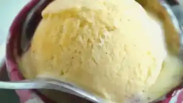 Low Carb Vanilleeis ohne Eismaschine