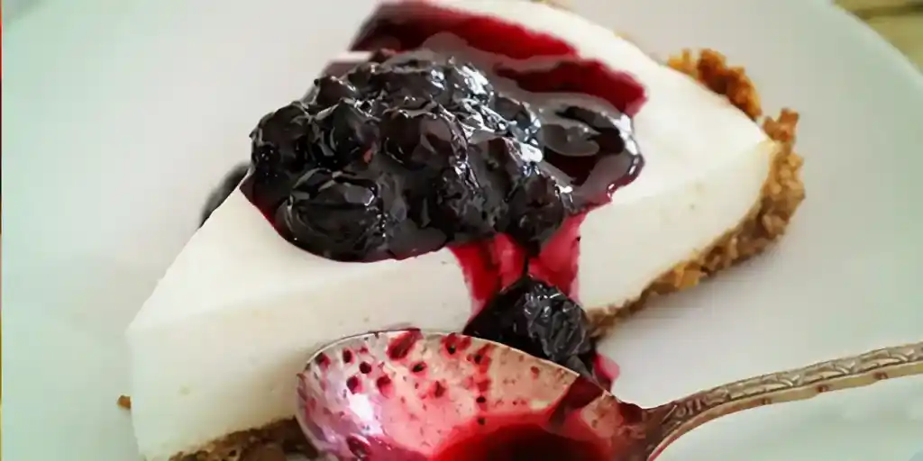 Low carb Blueberry Cheesecake