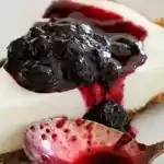 Low carb Blueberry Cheesecake
