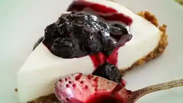 Low carb Blueberry Cheesecake