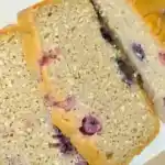 Low carb Heidelbeer-Bananen-Brot