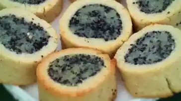 Mohnplatzchen mit Marzipan W2xEX 4x 2n