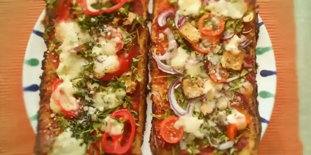 Pizzaboden aus Blumenkohl