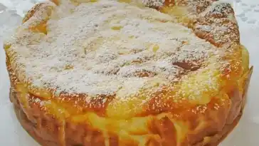 SCHNELLER BODENLOSER APFEL – KÄSEKUCHEN, einfach und schnell!