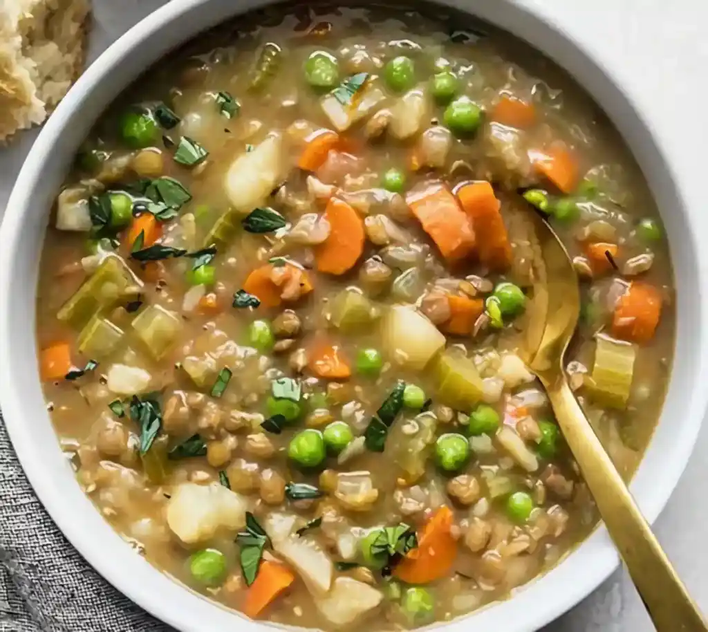 Scharfe Curry – Linsensuppe