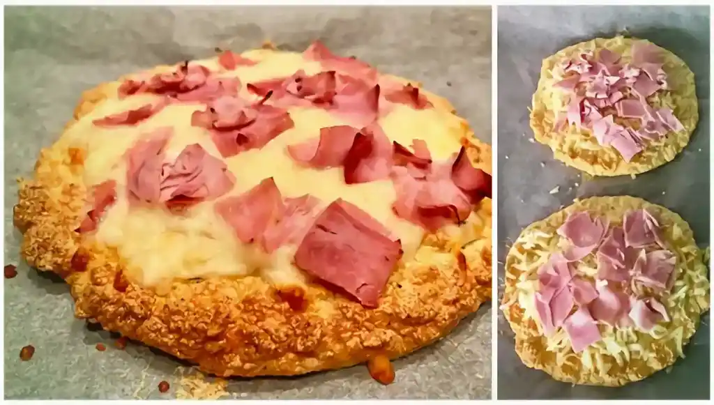 Schinken-Käse Fladenbrot (Oopsies)
