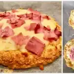Schinken-Käse Fladenbrot (Oopsies)