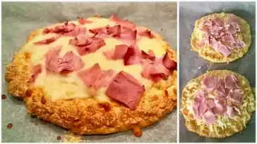 Schinken-Käse Fladenbrot (Oopsies)