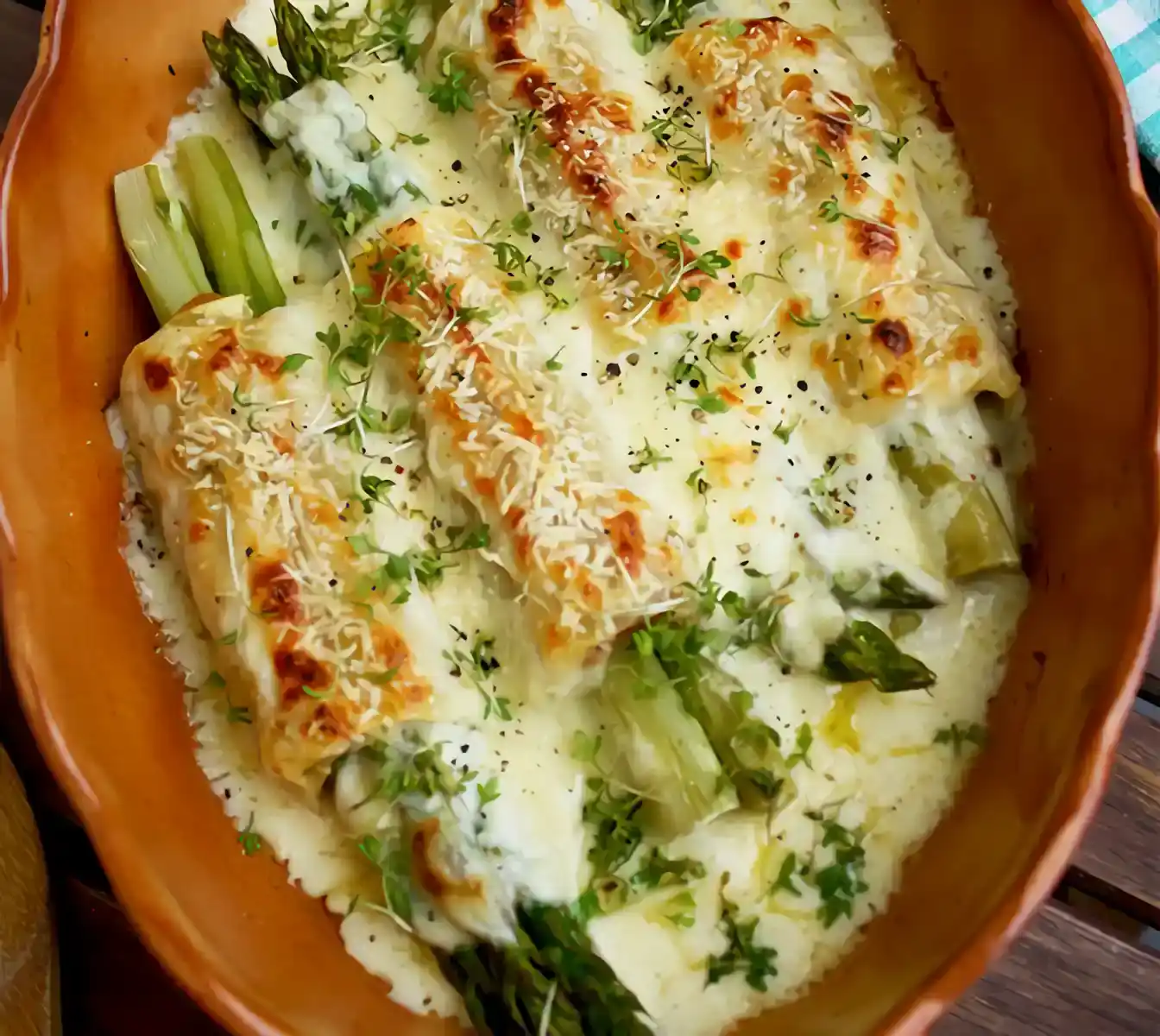 Spargel-schinken-rollen , in nur 30 Minuten fertig