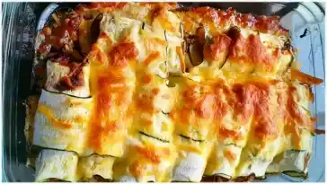 Zucchini Enchiladas, in nur 25 Minuten fertig