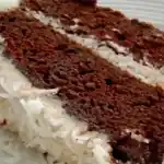 low carb Frozen Bounty Coconut Cake