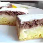 Apfel-Pudding-kuchen, schnell und leicht zu machen