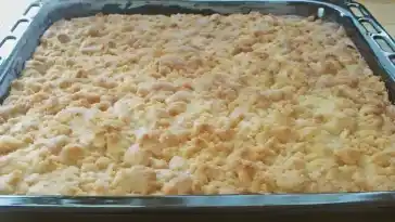 Apfelkuchen nach Omas Art mit Butterstreuseln