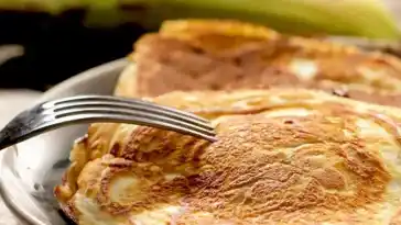 Bananen Pfannkuchen – lecker und fuer Diaeten geeignet W2xEX 4x 2n
