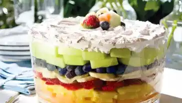 FRUCHT SCHICHT SALAT DER PERFEKTE SNACK 4x