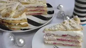 Friesische Weihnachtstorte