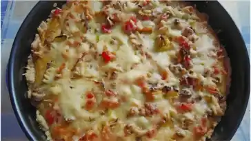Hackfleisch – Schmand – Torte