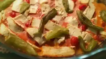 Hähnchen Schnitzel überbacken