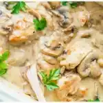 Hähnchenfilets mit Käsehaube