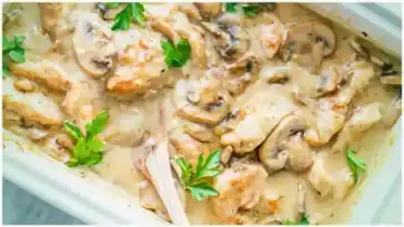 Hähnchenfilets mit Käsehaube