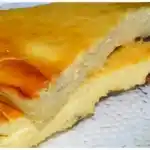 Käsekuchen mit Kokosflocken ohne Boden