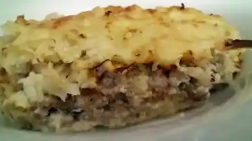 Kalorienarme Hack-Tzatziki-Auflauf
