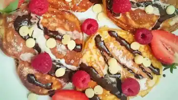 Kalorienarme Pfannkuchen