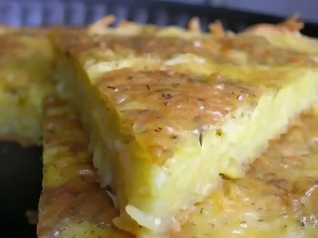 Kartoffeln mit Käse und Knoblauch