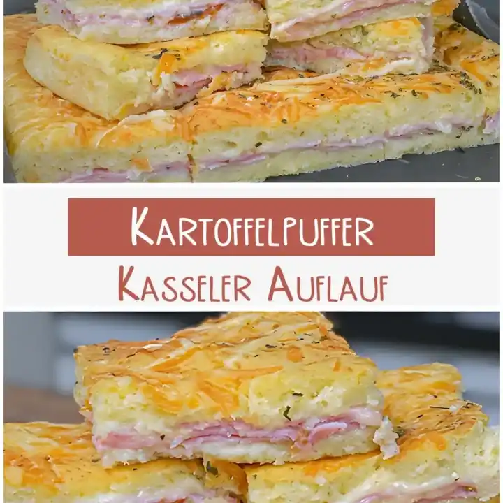 Kartoffelpuffer Kasseler Auflauf