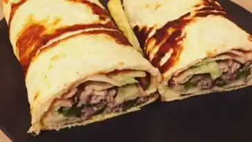 Lecker Low Carb Big Mac Wrap